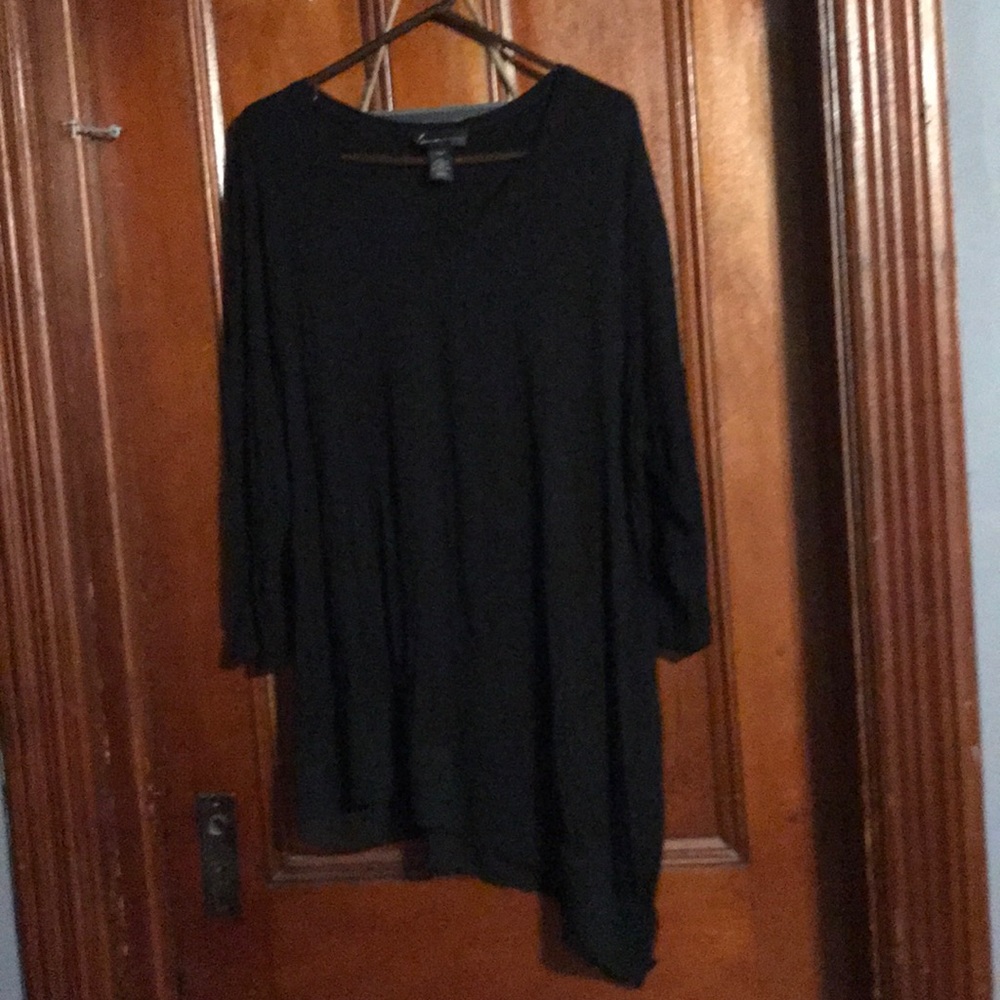 Black dress top